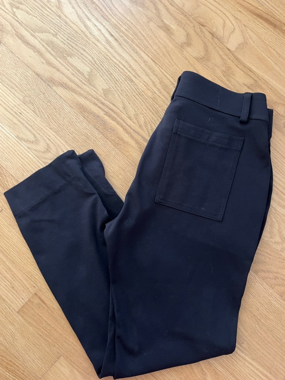 Belyn Key Black Slim Zip-Pocket Pants - Picture 9 of 9